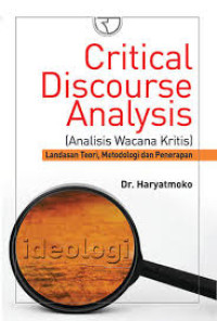 Image of CRITICAL DISCOURSE ANALYSIS