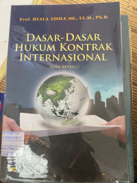 Image of DASAR-DASAR HUKUM KONTRAK INTERNASIONAL