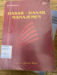 Image of DASAR-DASAR MANAJEMEN
