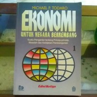 Image of EKONOMI UNTUK NEGARA-NEGARA BERKEMBANG