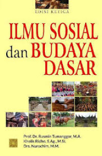 Image of ILMU SOSIAL DAN BUDAYA DASAR 
EDISI KETIGA