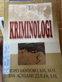 Image of KRIMINOLOGI