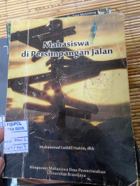 Image of MAHASISWA DI PERSIMPANGAN JALAN