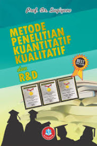Image of METODE PENELITIAN KUANTITATIF KUALITATIF DAN R&D