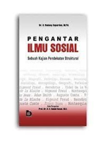 Image of PENGANTAR ILMU SOSIAL SEBUAH KAJIAN PENDEKATAN STRUKTURAL