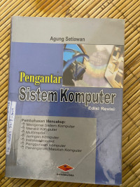 Image of PENGANTAR SISTEM KOMPUTER