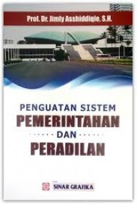Image of PENGUATAN SISTEM PEMERINTAH DAN PERADILAN