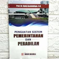 Image of PENGUATAN SISTEM PEMERINTAHAN DAN PERADILAN