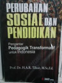 Image of PERUBAHAN SOSIAL DAN PENDIDIKAN