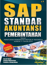 Image of SAP STANDAR AKUNTANSI PEMERINTAHAN