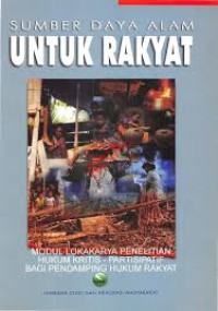 Image of SUMBER DAYA ALAM UNTUK RAKYAT