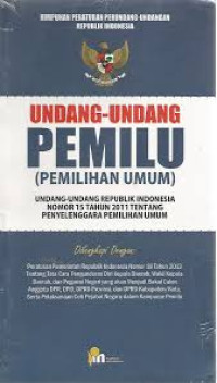 Image of UNDANG-UNDANG PEMILIHAN UMUM