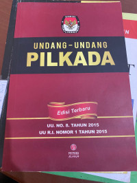 Image of UNDANG-UNDANG PILKADA